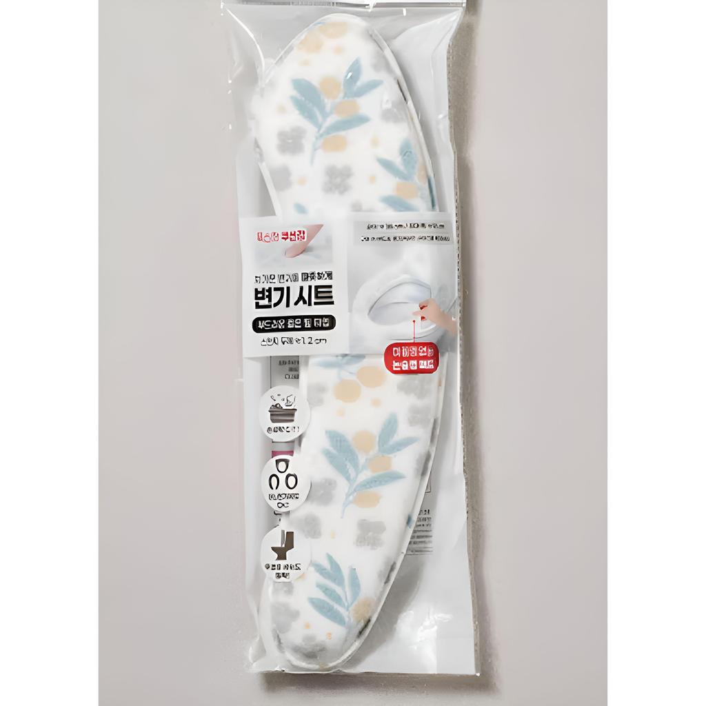 Thick Microfiber Toilet Seat Cover – Pattern Design (2 Pack)