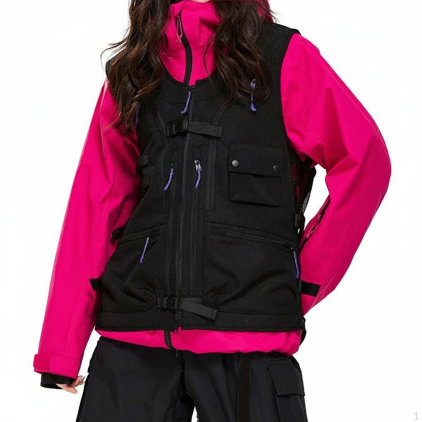 Ski Vest Backpack, MultiPocket, Outdoor Travel