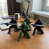 Unique Soldier Pen Holder Plastic Special Forces Figure Warrior Ornament Stationery 3D Printed Pen Stand Fits Pen Pencil Marker
