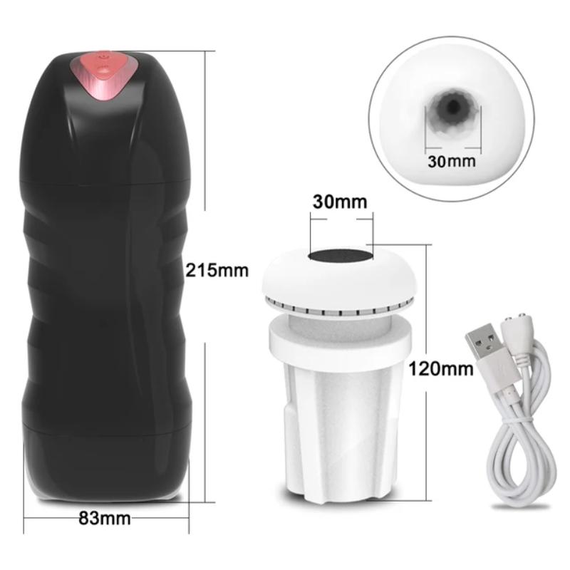 18+ Automatic Male Sucking Mastubator Vibration Blowjob Machine Masturbation Cup Sex Toys Adult Goods for Men Masturbate Supplies
