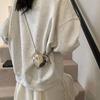 Beautiful Love Bag Trend Simple European and American Niche Design 2025 Foreign Style Fashionable Personality Oblique Span Bag Shoulder Bag