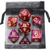 Joc de zaruri DND zaruri de rol zaruri care amestecă culori Set de zaruri cu pungă 9 stiluri diferite disponibile pentru jucării portabile DND RPG Jocuri TRPG