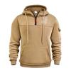 Men's Printed Sweatshirt Hoodie Zipper Arm Pocket Cardigan Men's Sports Large Size Casual Hoodie