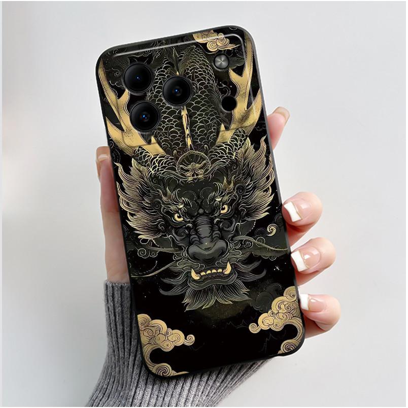 Para Carcasa Doogee Note56 Para Funda de Teléfono Doogee Note 56 Estética Lujo Lindo Genial Niño Niñas Negro Mate Silicona Suave Cubierta Trasera