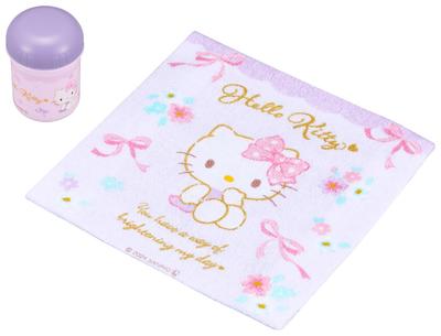 Hello Kitty Ribbon Hand Towel Set OC 1