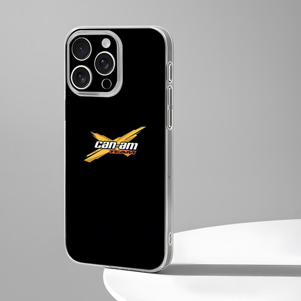 Can Am Can-am Team Phone Case New For IPhone 16 15 14 12 13 11 Pro Max Mini X XR XS Plus Black Silicone Transparent Cover