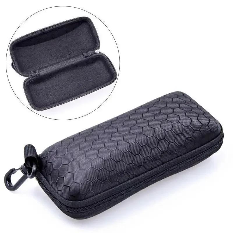 Glasses Storage Box Eyewear Cases Cover Sunglasses Case for Women Glasses Box with Lanyard Zipper Eyeglass Cases for Men Estuche
