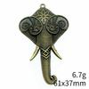 Wedding Anniversary Charms For Jewellery Making Elephant God Charms Pendant Biz Cell Phone Pendant