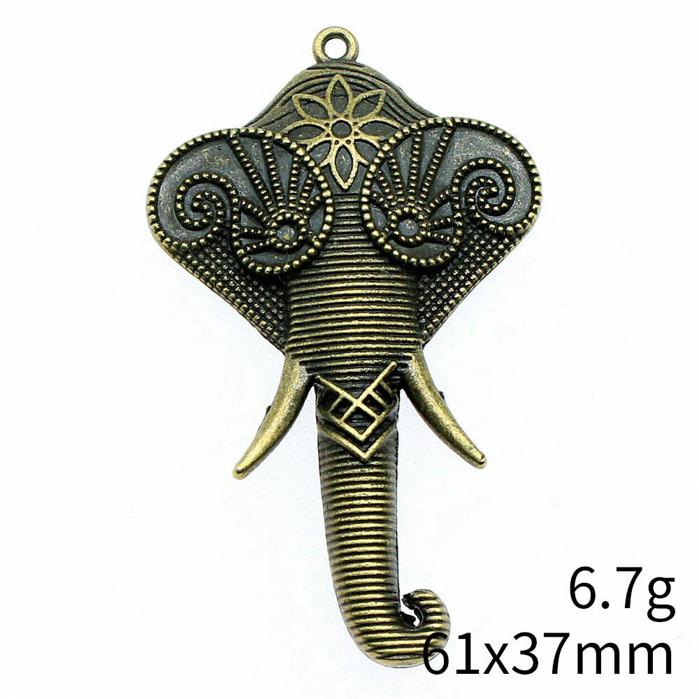 Wedding Anniversary Charms For Jewellery Making Elephant God Charms Pendant Biz Cell Phone Pendant