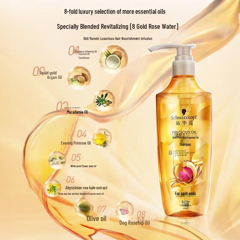 Schwarzkopf Gold Pure Essential Oil Shampoo
