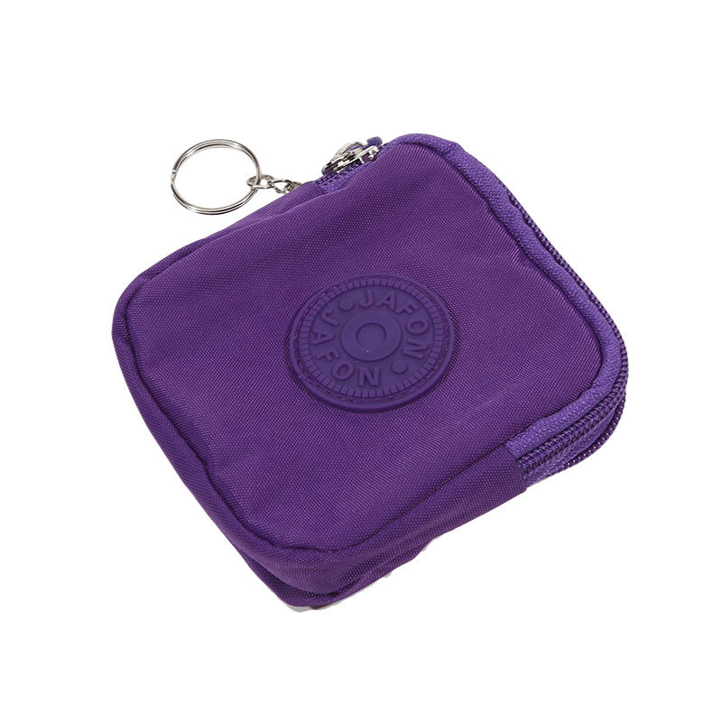 Travel Coin Purse Quilted ID Holder Key Coin Purse Multifunctional Card Hold Portable Waterproof  Purse for Daily Use