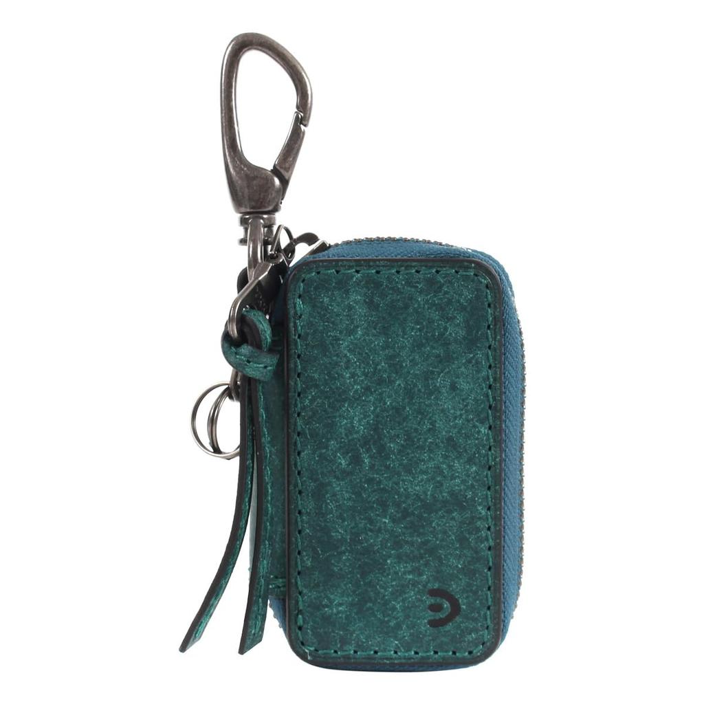 Key Case Genuine Leather Smart Key Case ZYS2416 Buona Italian Leather Aging Blue [Buggy Port] [64]