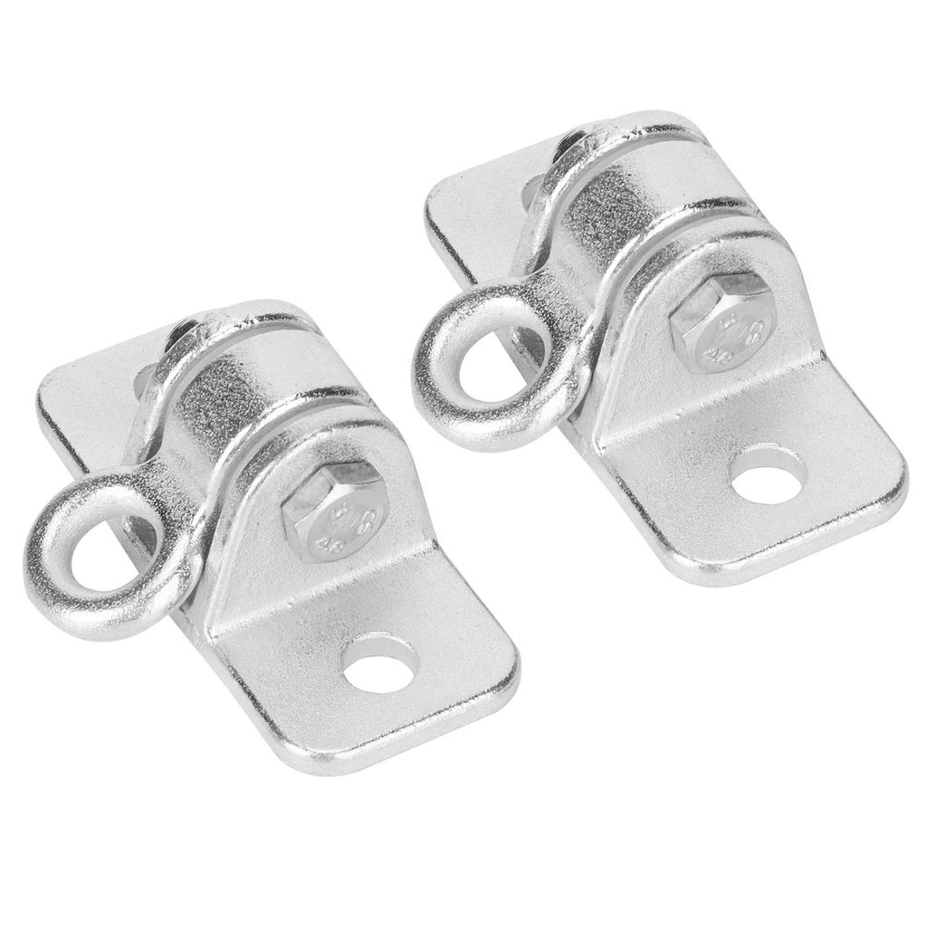 2Set Umeraș Leagăn Fier Suspensie Hamac Scaun Suspendat Cârlig Placă Fixă Accesorii