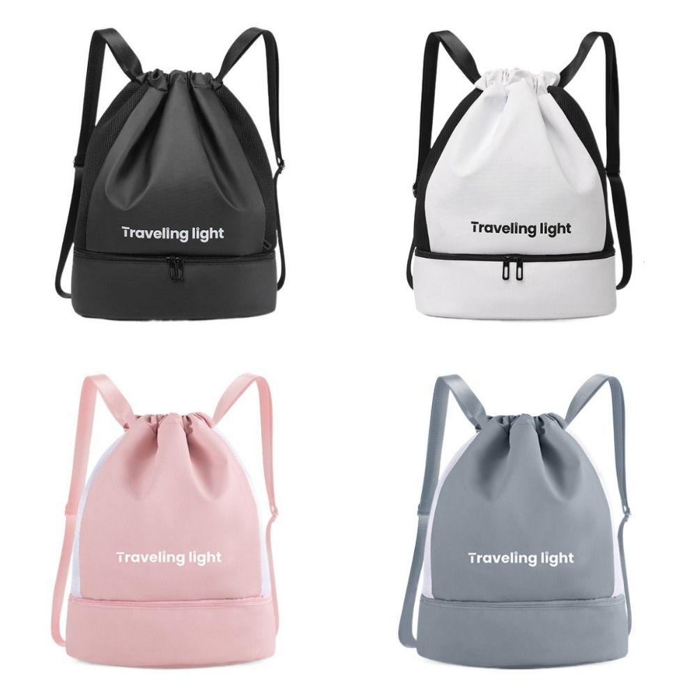 Dry Wet Separation Swimming Yoga Bag Waterproof Sport Basketball Bag Climbing Backpack Hiking