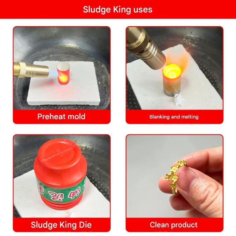 Plaster Based Jewelry Molding Clay for Detailed Shaping and Casting Practice, One Jar Material for Gold Silver Jewelry Model Making