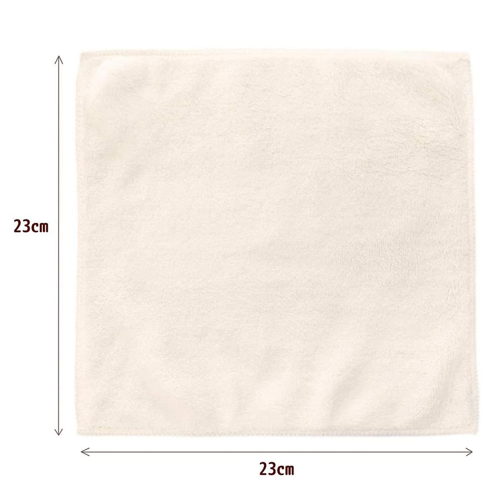 super absorbent and microfiber mini towels 23 x 23 commercial 342365 Convenient, voluminous, quick-drying (40-pack, cm), use, ivory,
