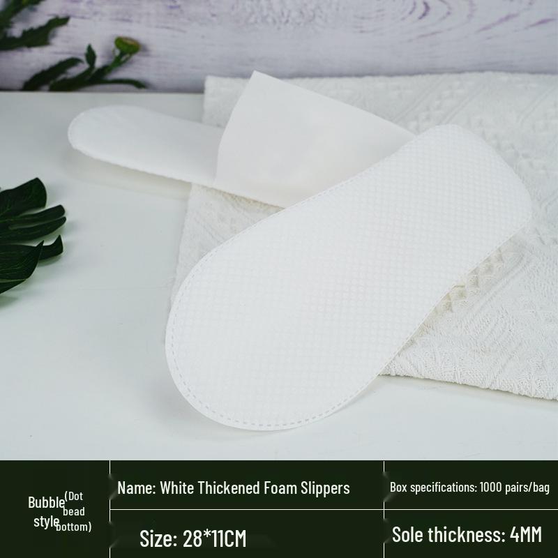 Washable Anti-Slip Winter Fleece Slippers for Guests