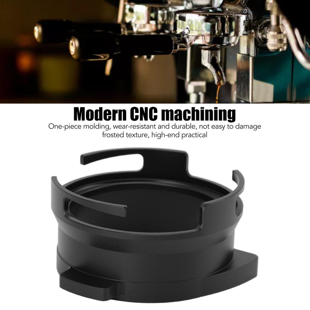 Imbuto di dosaggio per portafiltro caffè da 54 mm in lega di alluminio, imbuto di dosaggio girevole, accessori per macchine da caffè