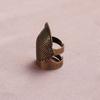 Stitching Tools Vintage Gold DIY Crafts Needle Thimble Metal Finger Protector Antique Ring