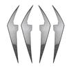 4-Piece Front Wind Deflector Air Vent Stickers for BMW 3 Series G20/G21 LCI Accessories