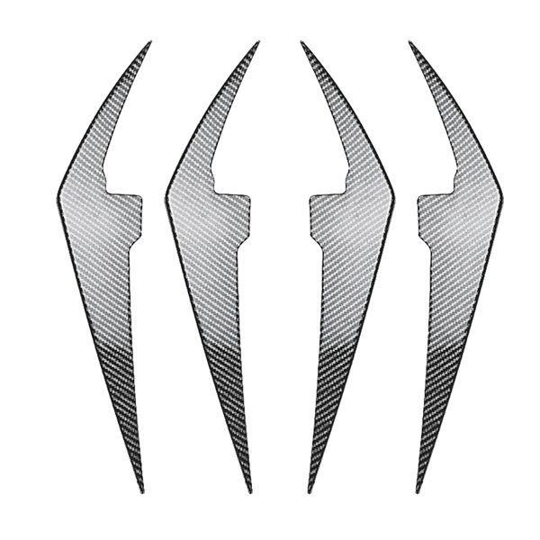 4-Piece Front Wind Deflector Air Vent Stickers for BMW 3 Series G20/G21 LCI Accessories