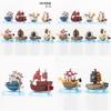 Figurine de Bateau Pirate Thousand Sunny en PVC Objet de Collection Ultime Jouet Boîte Surprise Ensemble