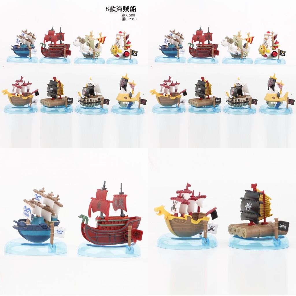 Figurine de Bateau Pirate Thousand Sunny en PVC Objet de Collection Ultime Jouet Boîte Surprise Ensemble
