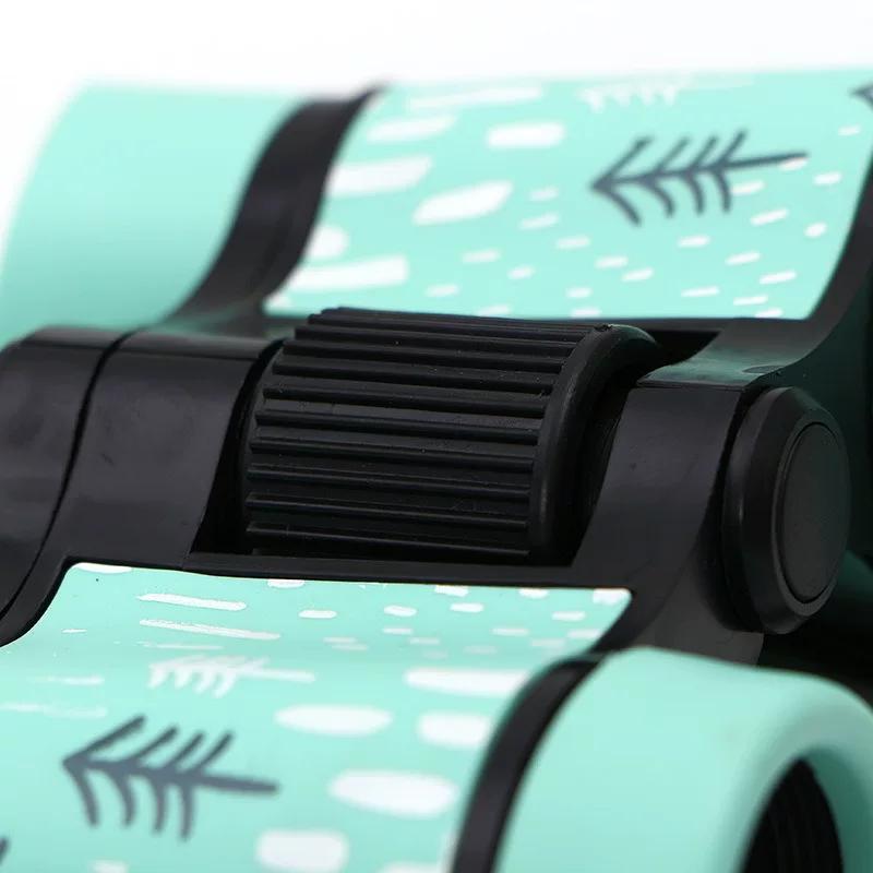Kids' Telescope Color Rubber Handle Double Tube Primary School Mini Toys Outdoor Camping Equipment All Products