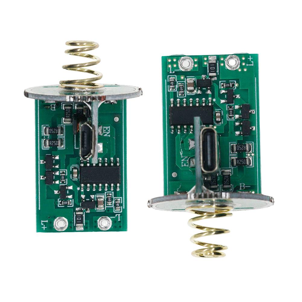 26650 Lithium-Batterie-Treiberplatine für Taschenlampe mit integriertem Schalter