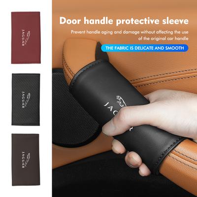 Car Handle Protective Cover Roof Handle Covers Auto Interior Accessories For Jaguar XF XJ XFR XKR S-Type F-Type X-Type F-Pace SS2