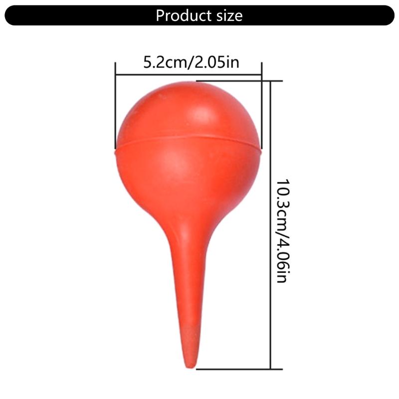 5Pcs Ear Syringes Bulbs 60ml/2.02oz Rubber Suction Ear Syringes Comfortable Grip For Adults Children Ear Canal Washing