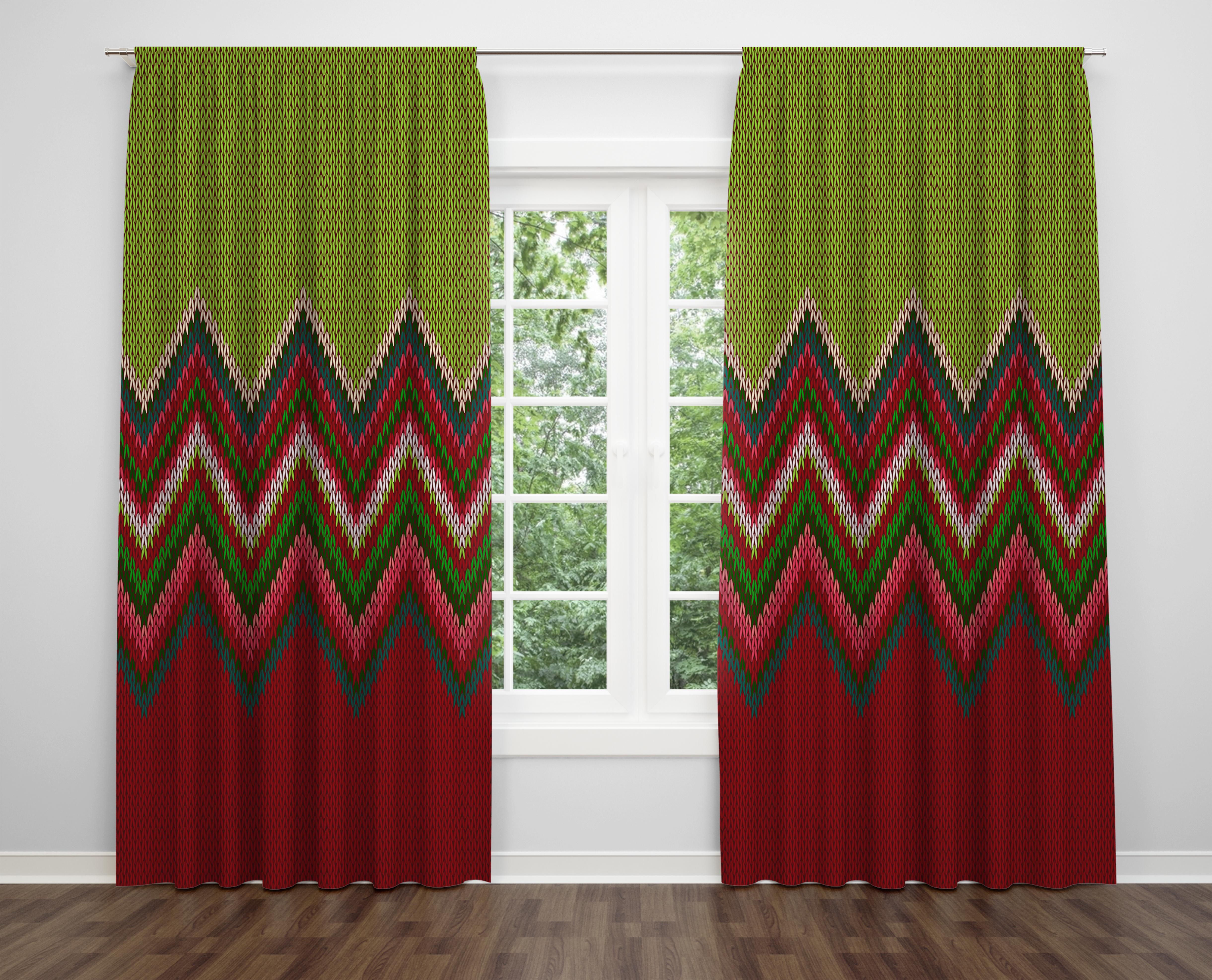 

Декоративний дизайн, високоякісна бавовняна тканина, ви можете вибрати одну або подвійну фіранку з крила 1 piece різнокольоровий