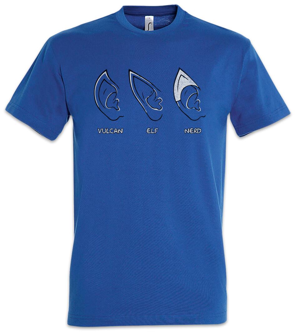 Ears Mens T-Shirt Mens Womens Tees Top Geek Nerd Ears Gamer Fun Games Gaming Video RPG PC Admin 3XL