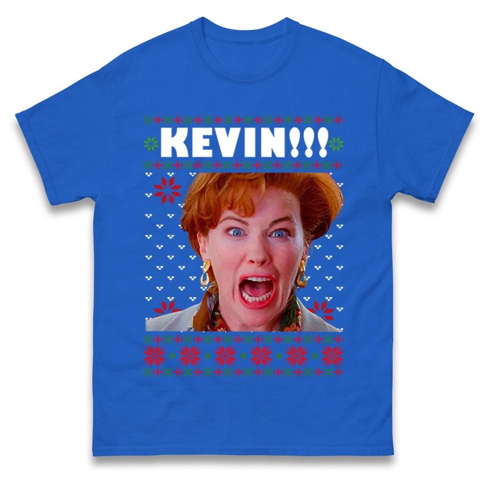 Kevin Funny Christmas Tshirt Kate Mccallister Holiday Festive Movie Gift Top