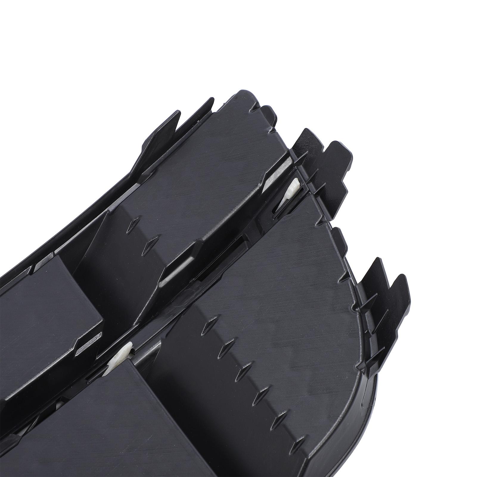 

Front Bumper Fog Light Grille Glossy Black Side Bumper Fog Lamp Cooling Air Grill for A3 8v Sedan Sportback Convertible