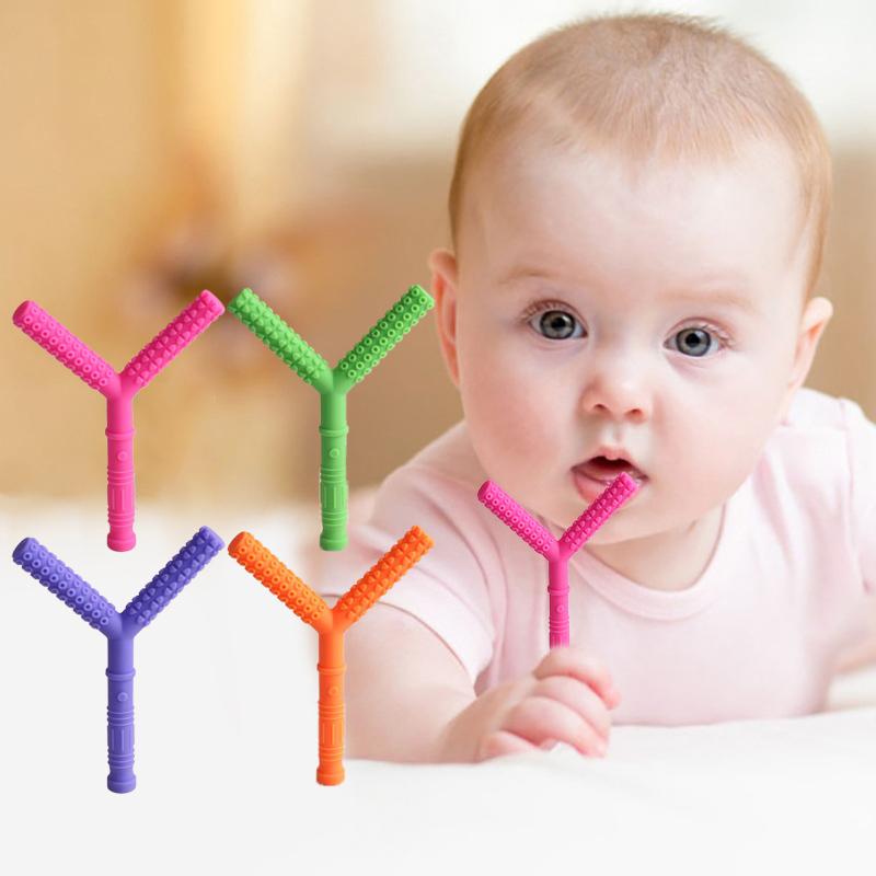 Kid Chewing Tube Speech Therapy Teeth Massager Children Talk Tools For Autism Sensory Speak Oral Muscle Rehabilitation Training
