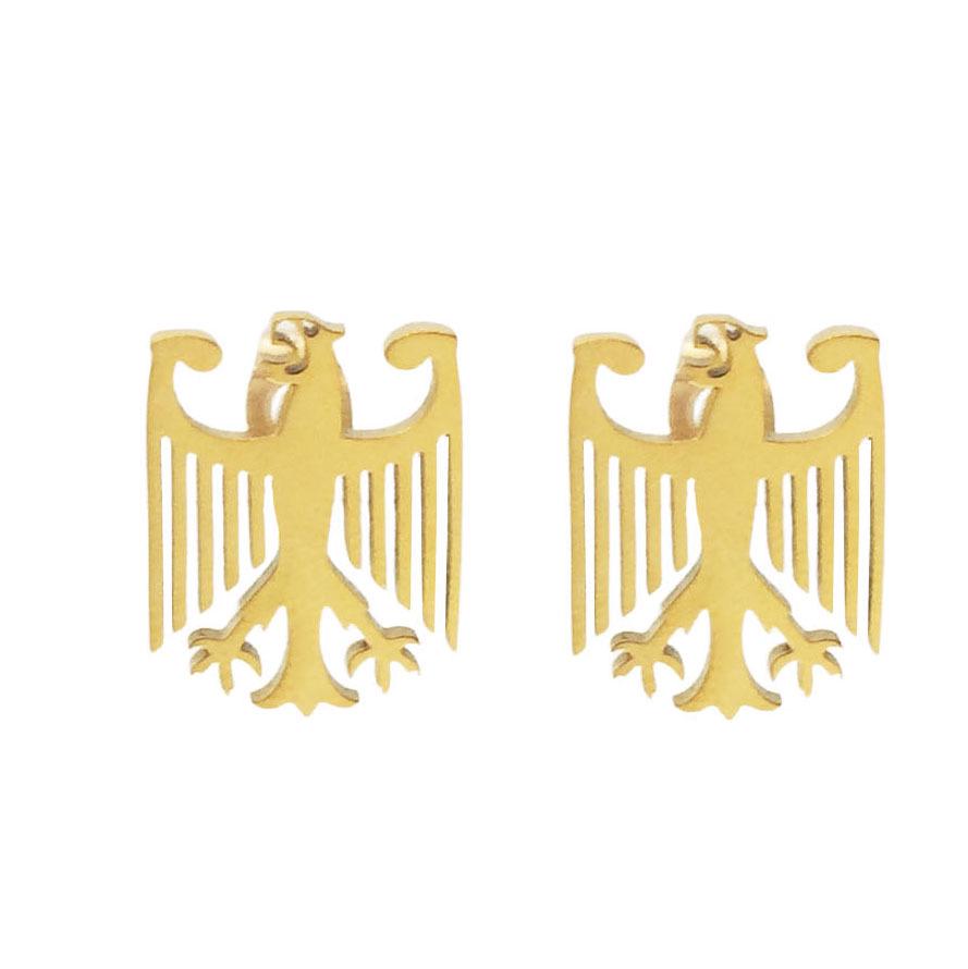 Stainless Steel German Eagle Necklace for Women - Simple and Stylish