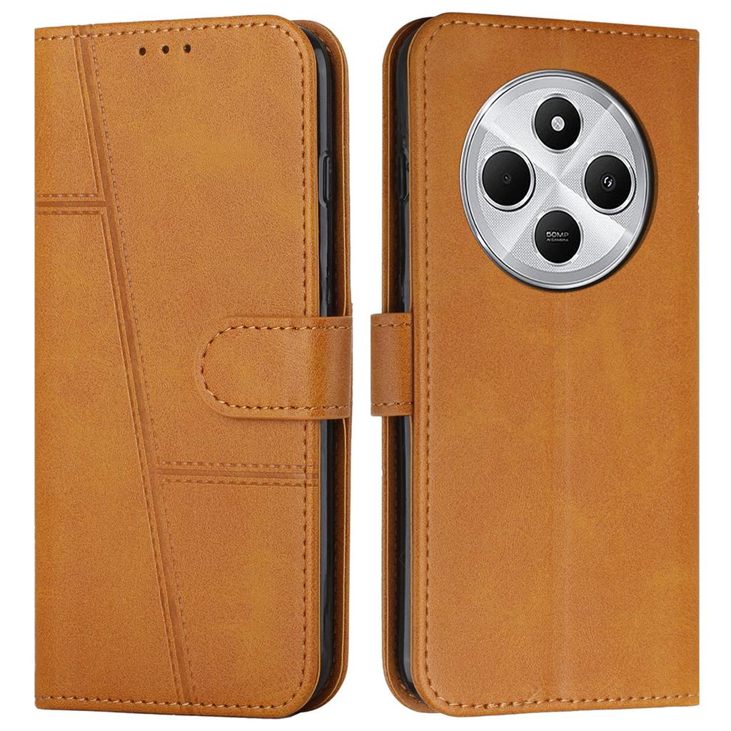 For Xiaomi Poco C75 4G/Redmi 14R 5G/14C 4G Case Stand Flip Protective Leather Phone Cover