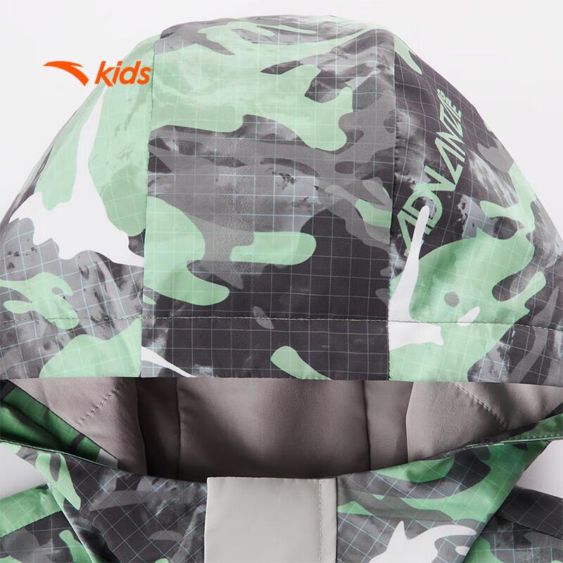 Anta Kids Boys' Winter Fleece Lined Soft Shell Jacket