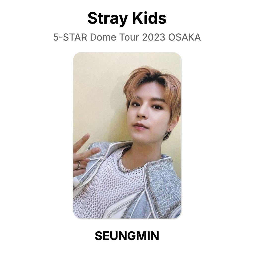 Stray Kids 5-STAR Dome Tour 2023 OSAKA Official Photocard