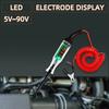 5V-90V Automotive Digital Voltage Circuit Tester Voltage Test Long Probe Pen Circuit Detection Diagnosis and Maintenance Tool