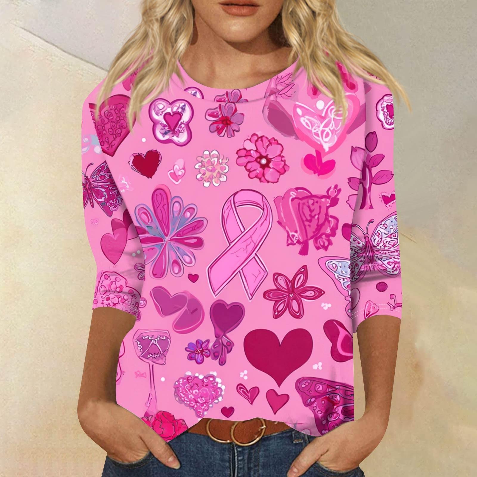 

Женская модная повседневная блузка с рукавами 7/8, принтом, свободного кроя, с круглым вырезом XL арбуз красный