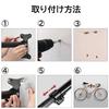 Koundeneko Bicycle Display Wall Does Not Fall Bike Space Bicycle Hanging Foldable Angle Length Easy To Scratch Road Bike Load Capacity Helmet Hook