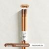 High-Grade Solid Color Wing Wood Chopsticks for Daily Use - Modern & Simple Tableware
