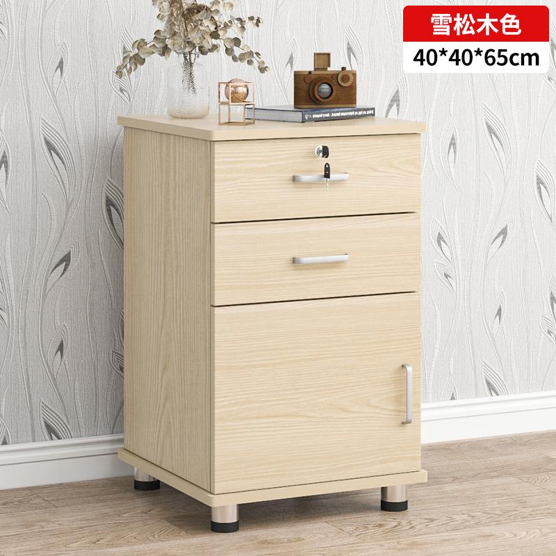 Armadio porta fascicoli scorrevole Heavy Duty su guide, Armadietto di archiviazione con serratura e cassetti, Organizzatore mobile per documenti per Ufficio Scuola