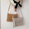 1 Pcs Woven Bag With Crossbody Cotton Thread Tassel Artistic Style Japanese And Korean Style Beach Bag Vacation Travel Bag