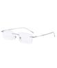 Meleusibaendeu [Blue Light Blocking] Rimless Titanium Glasses 0632D