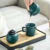 Ceramic Travel Tea Set Gift Box