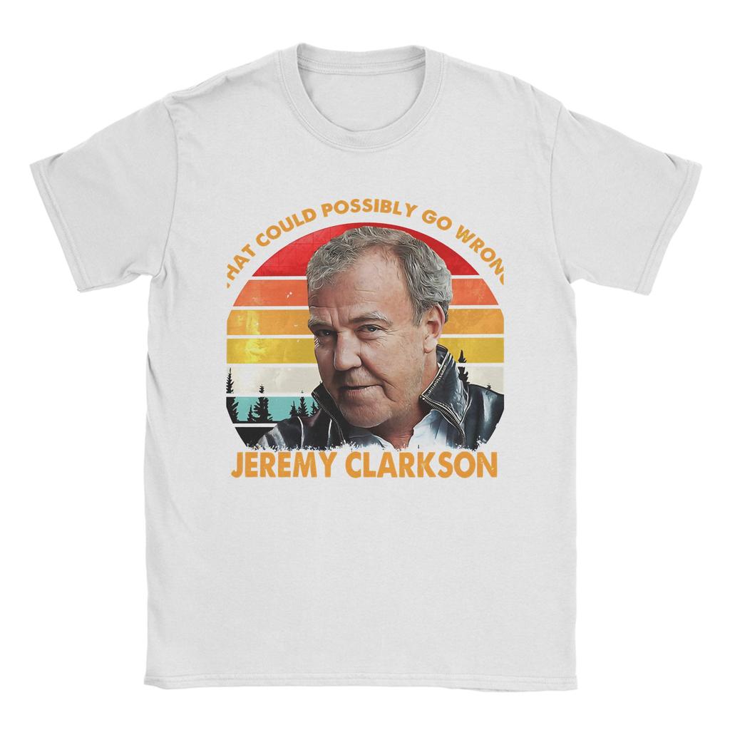Richard Hammond Top Gear The Grand Tour Jeremy Clarkson T-Shirts für Unisex T-Shirt Rundhals T-Shirt Kurzarm Kleidung