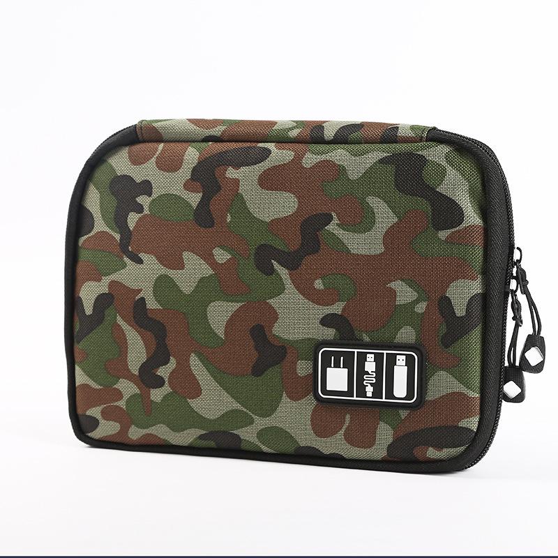 Customizable Large Capacity Multi-Functional Digital Accessories Bag for Power Bank, Mobile Phone, and Data Cable